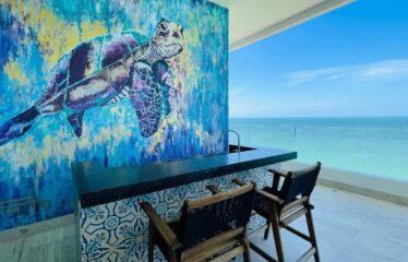 Penthouse en venta en zona de playa Chicxulub frente al mar