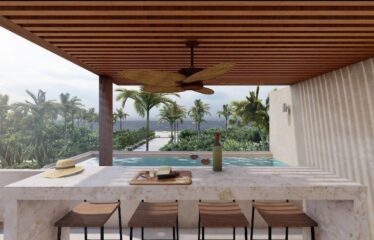 Villa en venta en zona de playa Chuburna, Yucatán