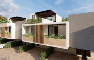 Townhouses en venta de 2 habitaciones en zona de Temozon norte