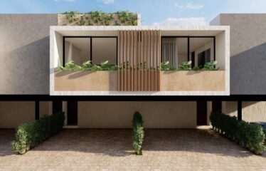 Townhouses en venta de 2 habitaciones en zona de Temozon norte