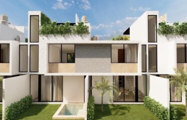 Townhouses en venta de 2 habitaciones en zona de Temozon norte