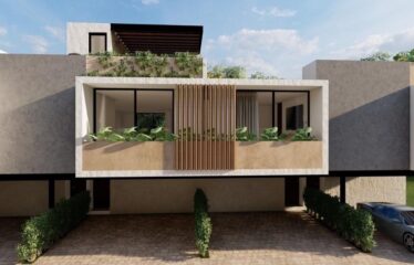 Townhouses en venta de 2 habitaciones en zona de Temozon norte