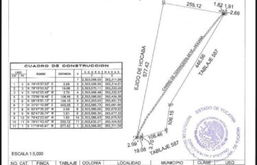 42.3 hectareas en Venta zona de Hocabá