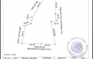 42.3 hectareas en Venta zona de Hocabá