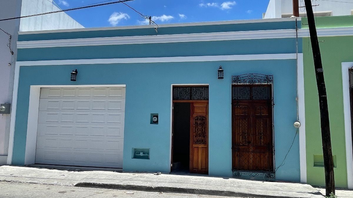 Casa de una planta 3 recámaras en venta zona Centro de Mérida