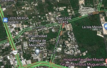 Terreno de 450 m2 en venta zona de Temozon norte.