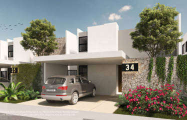 Casa en venta zona de conkal de 3 recámaras en privada al norte de Mérida